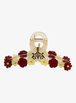 Disney Beauty and the Beast Belle Floral Claw Clip — BoxLunch Exclusive