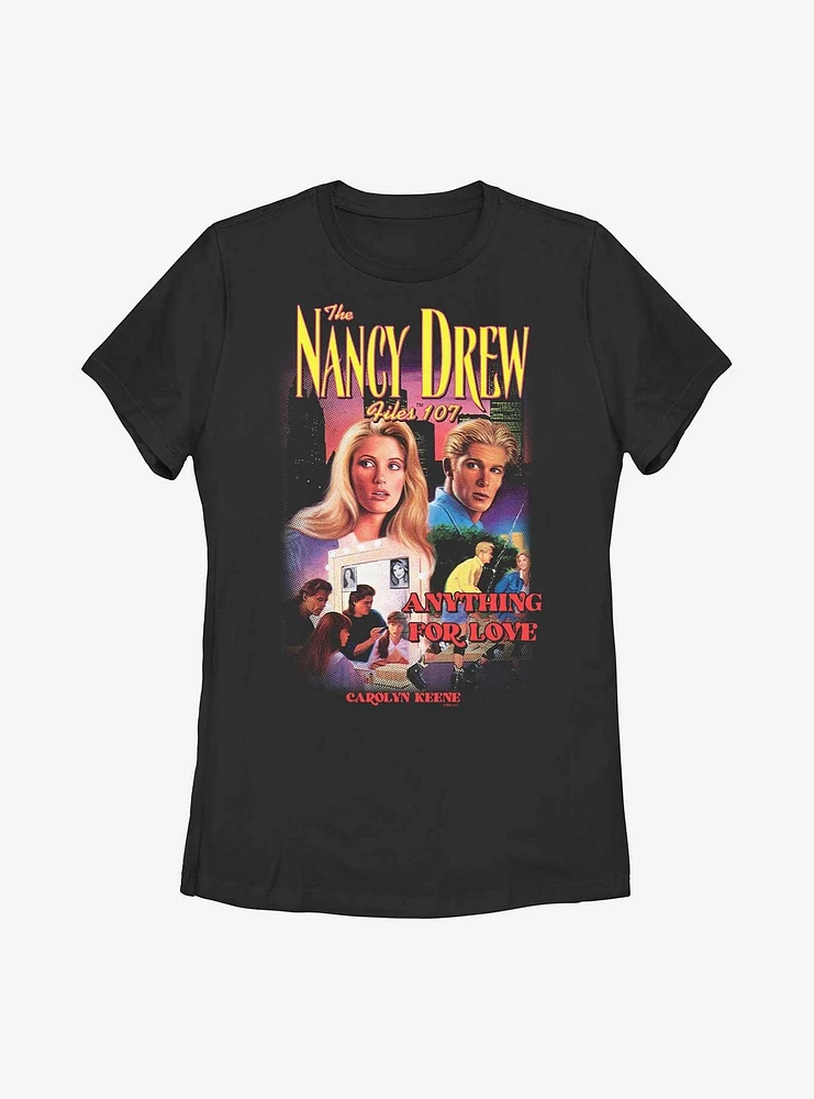 Nancy Drew Mystery Anything For Love Womens T-Shirt