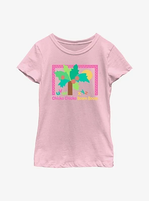 Chicka Boom Retro Youth Girls T-Shirt