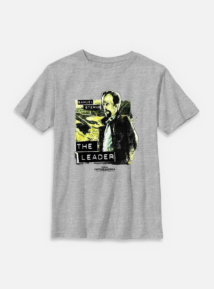 Marvel Captain America: Brave New World Samuel Sterns The Leader Youth T-Shirt