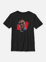 Marvel Captain America: Brave New World Glasses Pose Youth T-Shirt