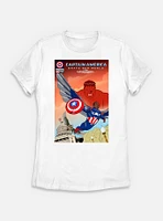 Marvel Captain America: Brave New World Poster Womens T-Shirt