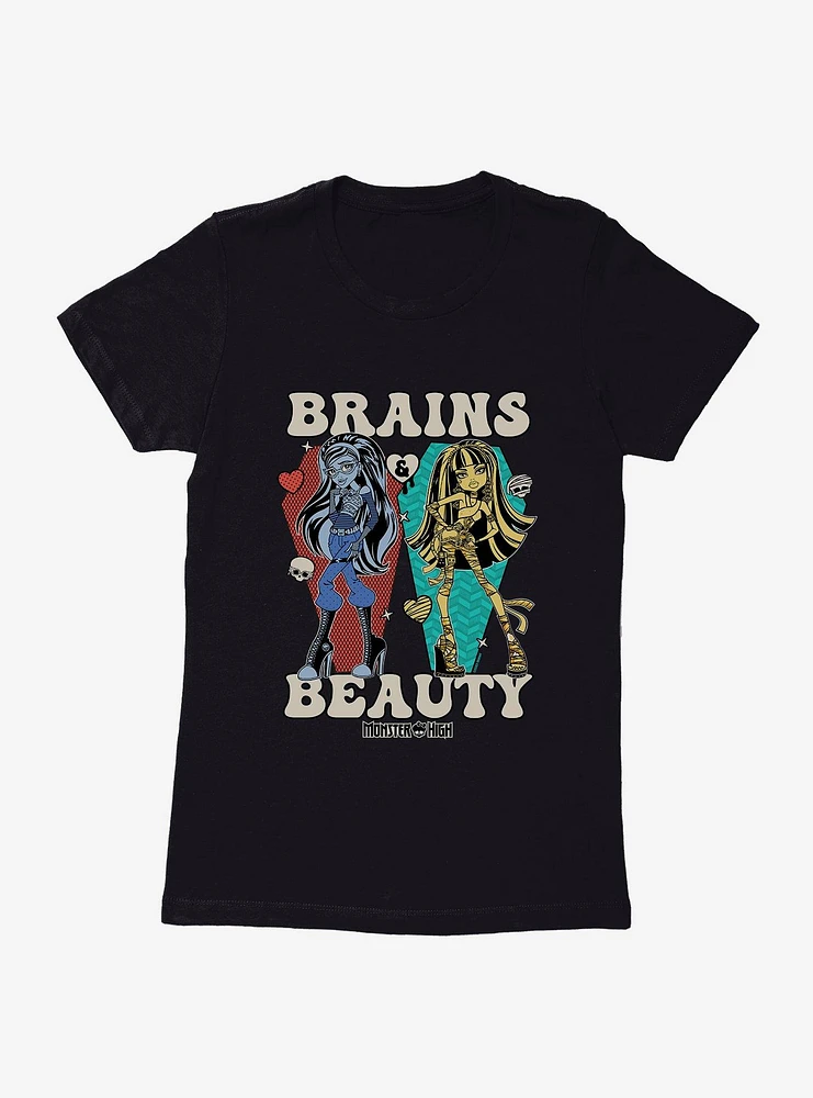 Monster High Brains And Beauty Ghoulia Cleo Womens T-Shirt