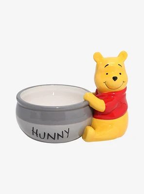 Disney Winnie the Pooh Honey Pot Pooh Bear Figural Candy Dish