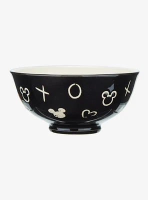 Disney Mickey Mouse Wax Resist Silhouettes Small Bowl