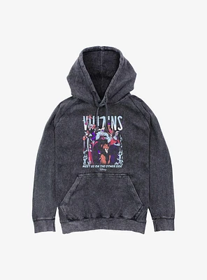 Disney Villains Meet Us On The Other Side Mineral Wash Hoodie