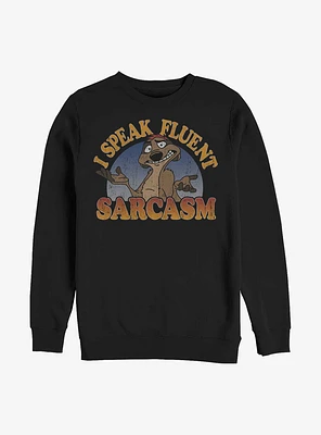 Disney The Lion King I Speak Fluent Sarcasm Sweatshirt