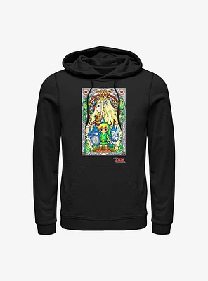 The Legend Of Zelda Regal Stained Glass Hoodie
