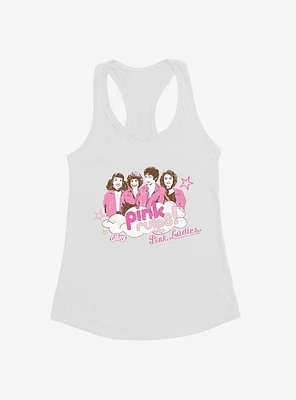 Grease Pink Rules Womens Tank Top