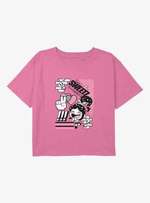Disney Wreck It Ralph Vanellope Blocks Youth Girls Boxy T-Shirt