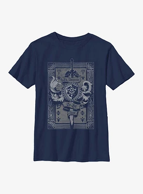 The Legend Of Zelda Sacred Scroll Youth T-Shirt
