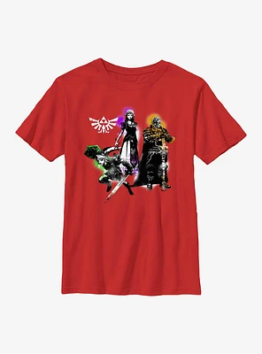 The Legend Of Zelda Link Ganon Trio Youth T-Shirt