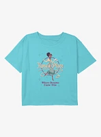 Disney The Princess And Frog Tiana's Place Youth Girls Boxy T-Shirt
