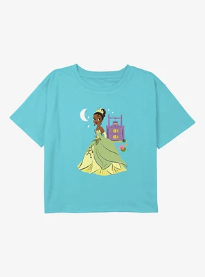 Disney The Princess And Frog Tiana Youth Girls Boxy T-Shirt