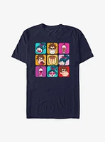 Disney Wreck It Ralph Pop Grid T-Shirt