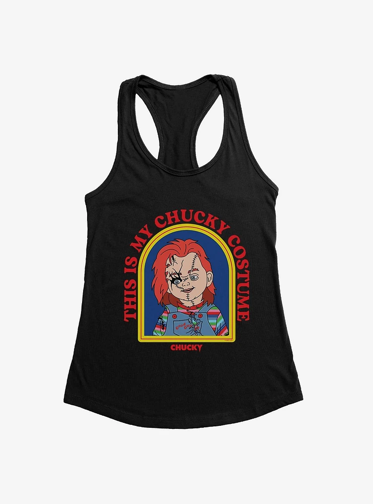 Chucky This Is My Costume Womens Tank
