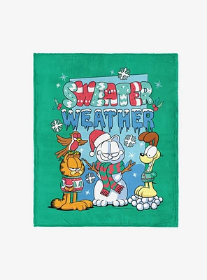 Garfield Sweater Weather 50x60" Silk Touch Throw Blanket