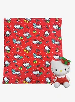 Hello Kitty Gifty Kitty Hugger Pillow & Throw Blanket Set