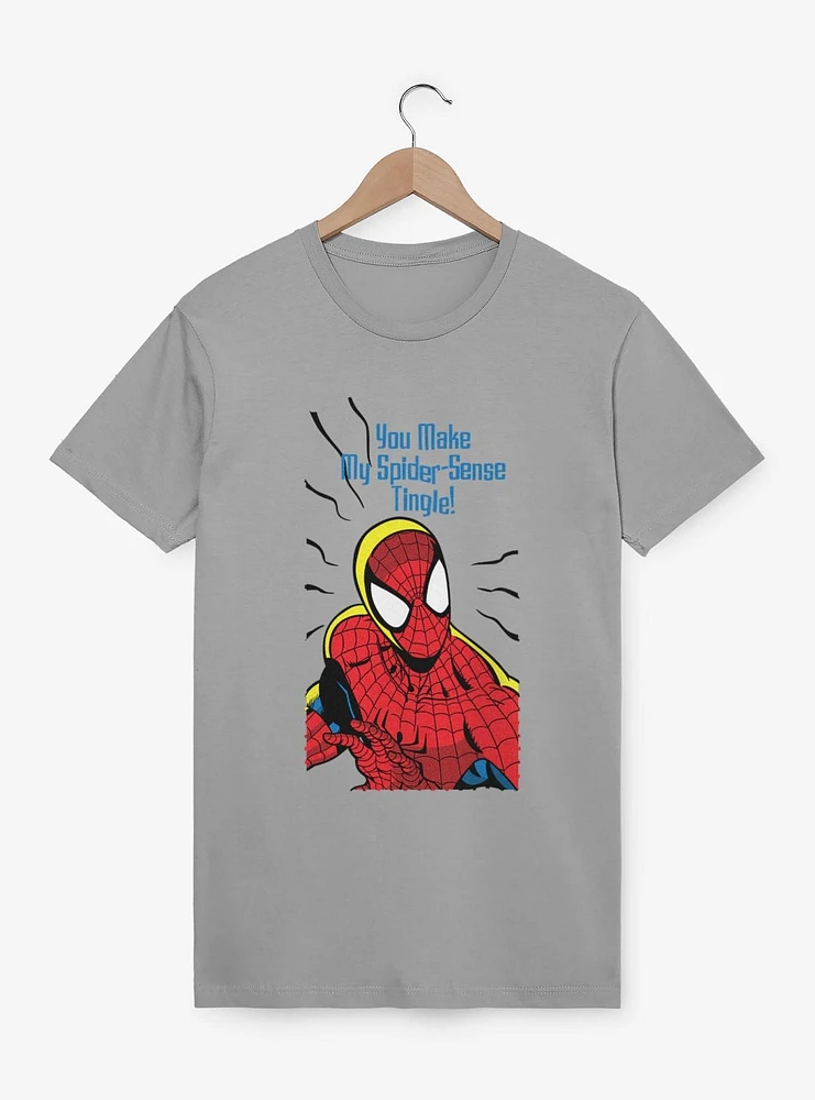 Marvel Spiderman You Make My Spider Sense Tingle T-Shirt