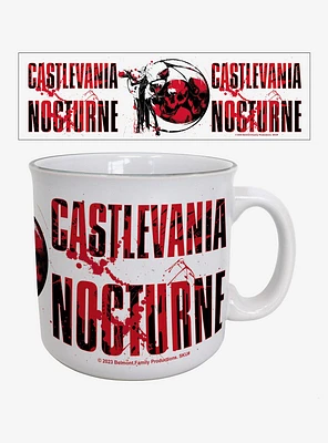 Castlevania: Nocturne Drolta Blood Splatter 20oz Camper Mug