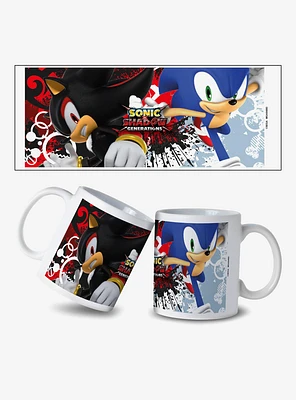 Sonic Shadow Generations Sonic & Shadow 11oz Mug