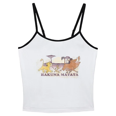 Disney The Lion King Hakuna Matata Walk Along Sunset Womens Cami