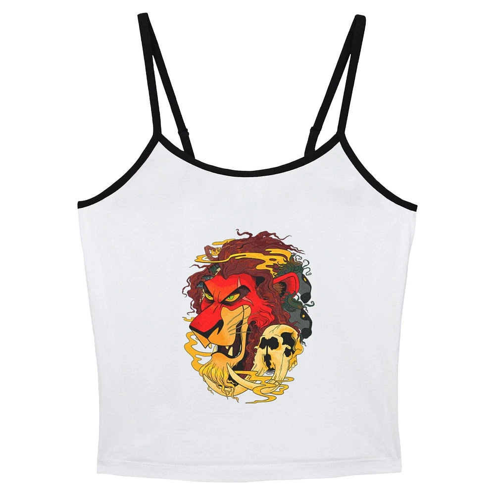 Disney The Lion King Scar Smoke Waves Womens Cami