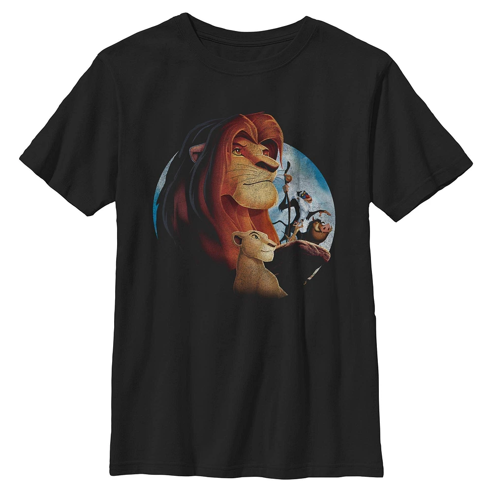 Disney The Lion King Movie Icon Group Youth T-Shirt