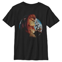 Disney The Lion King Movie Icon Group Youth T-Shirt