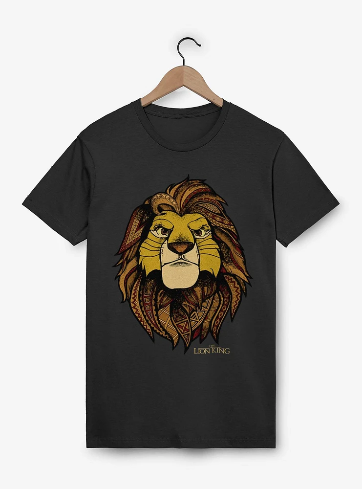 Disney The Lion King Zimba Pattern Face T-Shirt