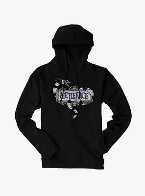 Beetlejuice Sandworm Logo Hoodie