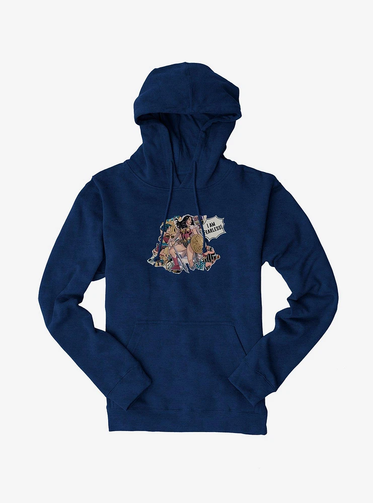 DC Comics Wonder Woman Fearless Hoodie