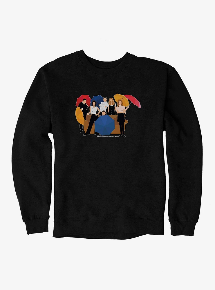 Friends Simple Umbrella Intro Sweatshirt