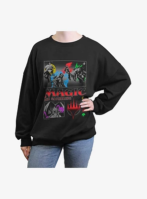 Magic: The Gathering Planeswalkers Womens Oversized Sweatshirt