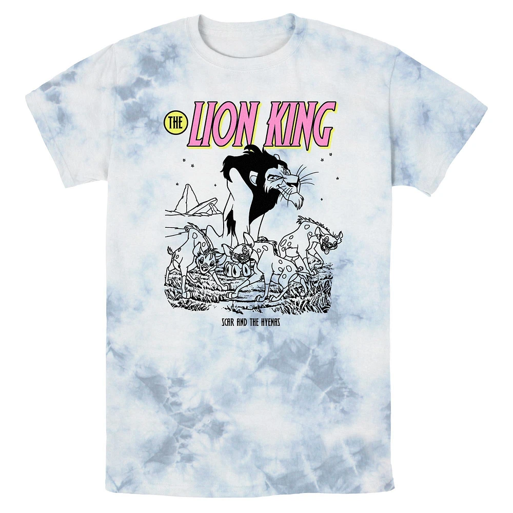 Disney The Lion King Scar And Hyenas Tie-Dye T-Shirt