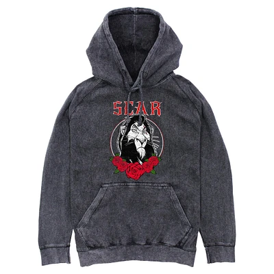 Disney The Lion King Scar Rose Mineral Wash Hoodie