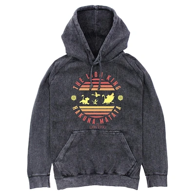 Disney The Lion King Hakuna Matata Sunset Mineral Wash Hoodie