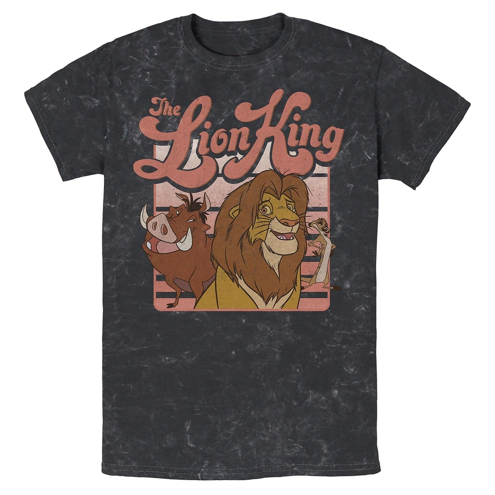 Disney The Lion King Squad Retro Mineral Wash T-Shirt