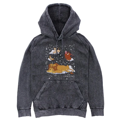 Disney The Lion King On Constellations Mineral Wash Hoodie