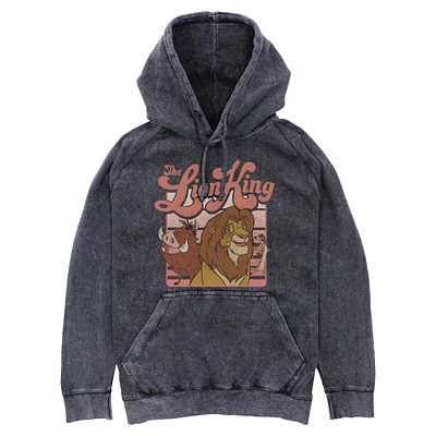 Disney The Lion King Squad Retro Mineral Wash Hoodie