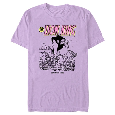 Disney The Lion King Scar And Hyenas Garment Dye T-Shirt