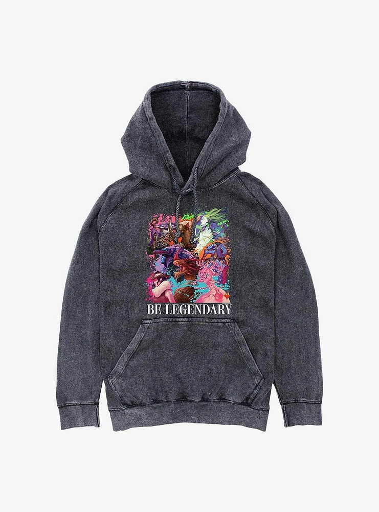 Magic: The Gathering Legends Be Legendary Mineral Wash Hoodie