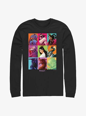 Magic: The Gathering Commander Masters Panels Long-Sleeve T-Shirt