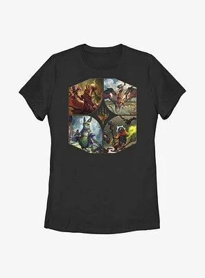 Magic: The Gathering Bloomburrow Commander Set Womens T-Shirt