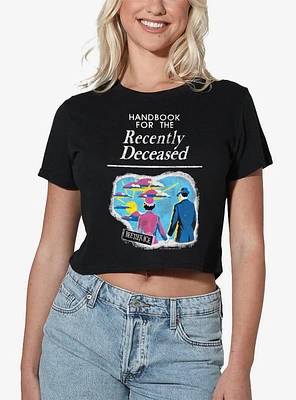 Beetlejuice The Handbook Women's Crop Top T-Shirt