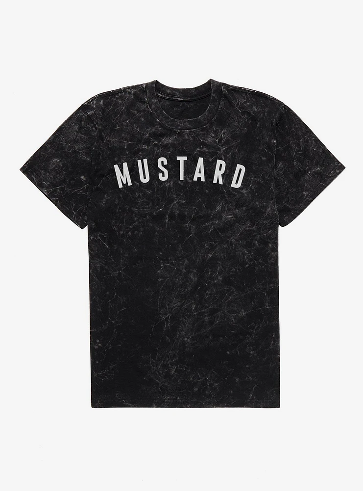 Mustard Mineral Wash T-Shirt