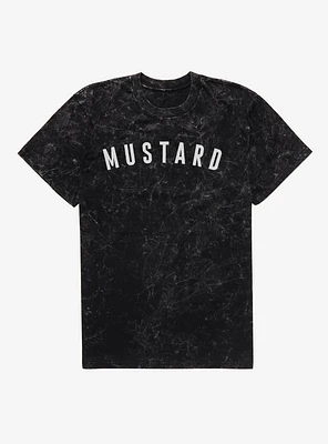 Mustard Mineral Wash T-Shirt