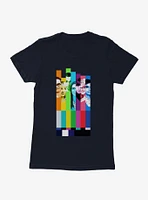 The Big Bang Theory Vertical Lines Womens T-Shirt