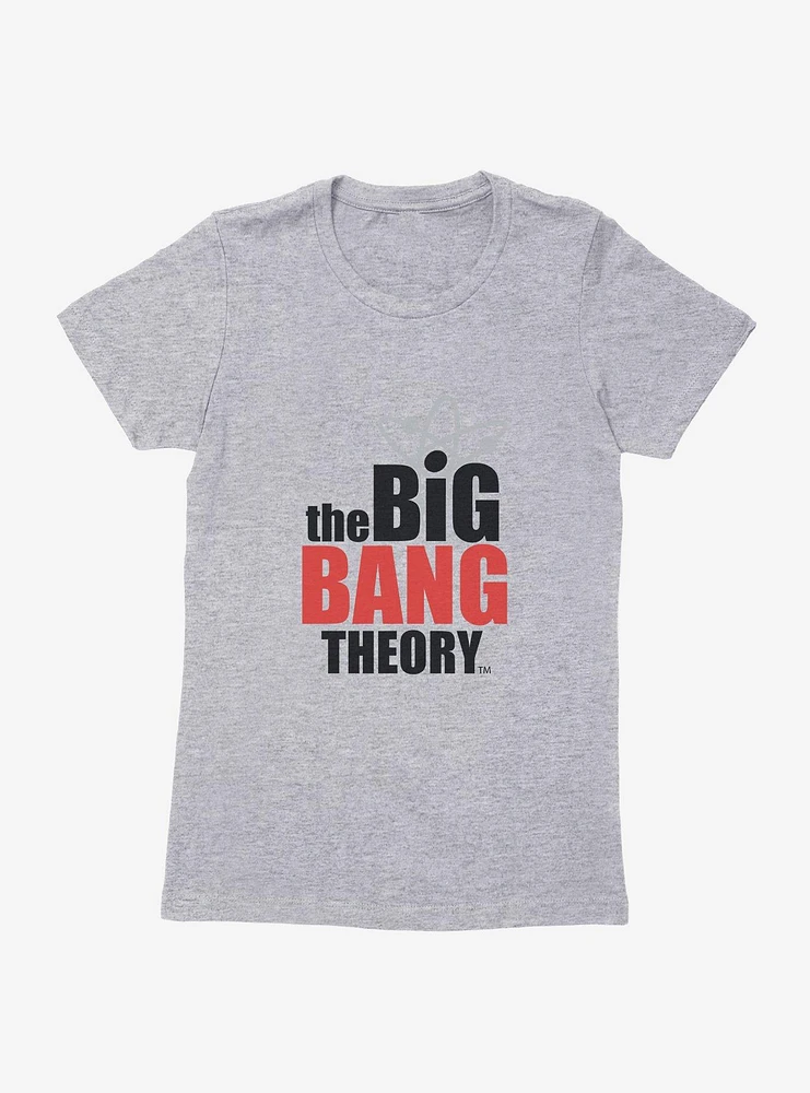 The Big Bang Theory Logo Womens T-Shirt