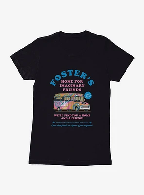Foster's Home For Imaginary Friends Find You A School Bus Womens T-Shirt